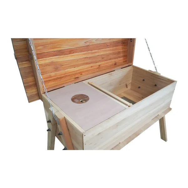 Full Depth Premium Unassembled Long Langstroth Beehive - 30 Frame