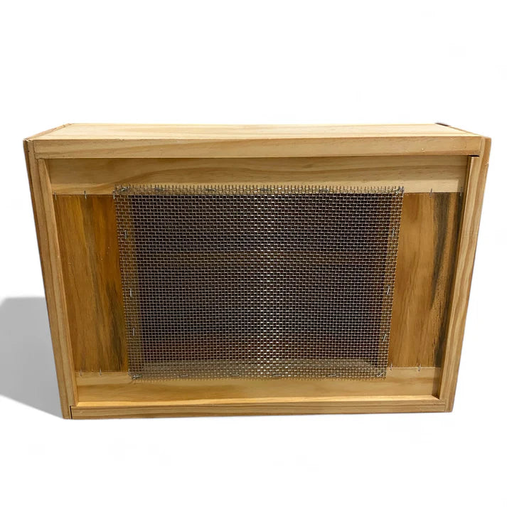 Wooden Pollen Trap (Wax Dipped) American Style