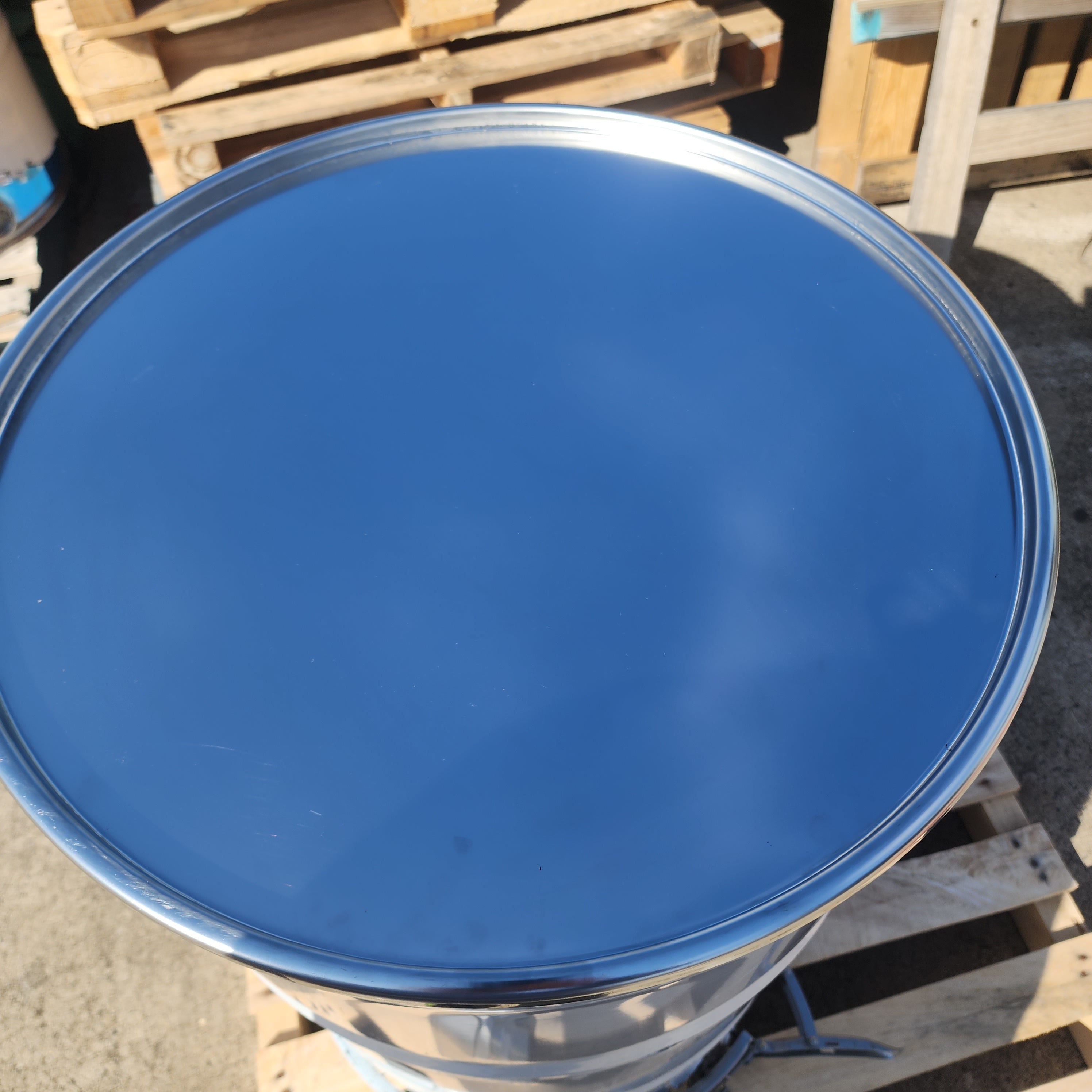 210L 225L Food Grade Stainless Steel Drum - Open or closed tops