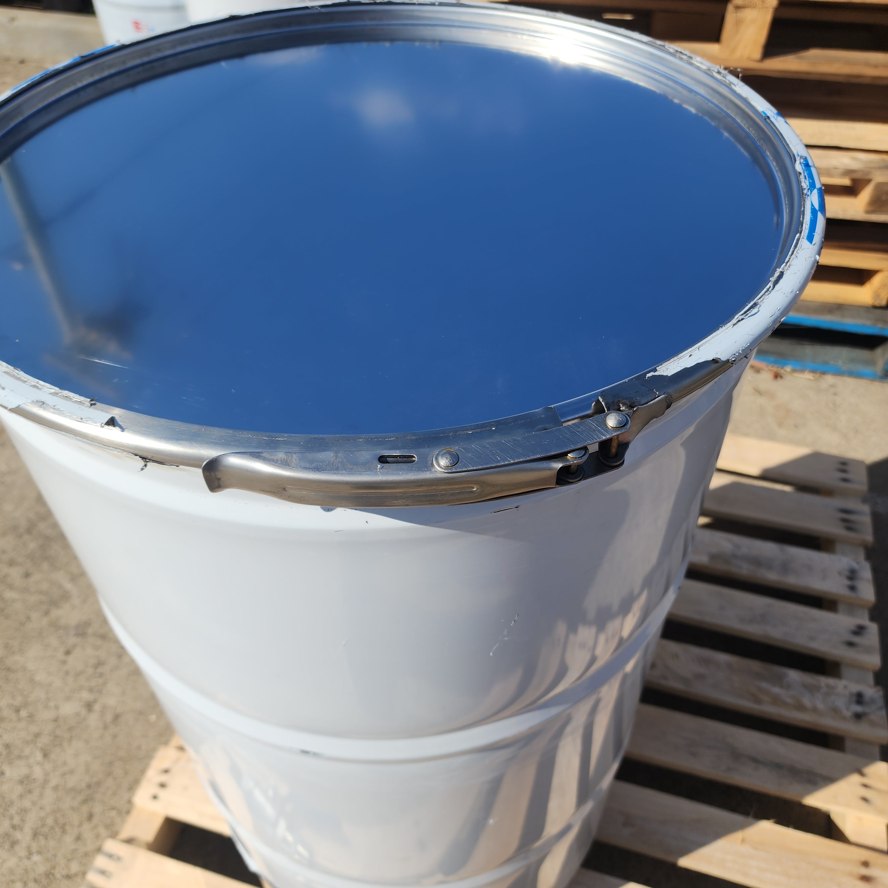 210L 225L Food Grade Stainless Steel Drum - Open or closed tops