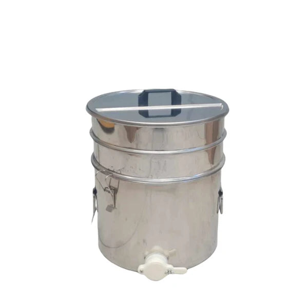 SS Honey Tank with Double Strainer 25L