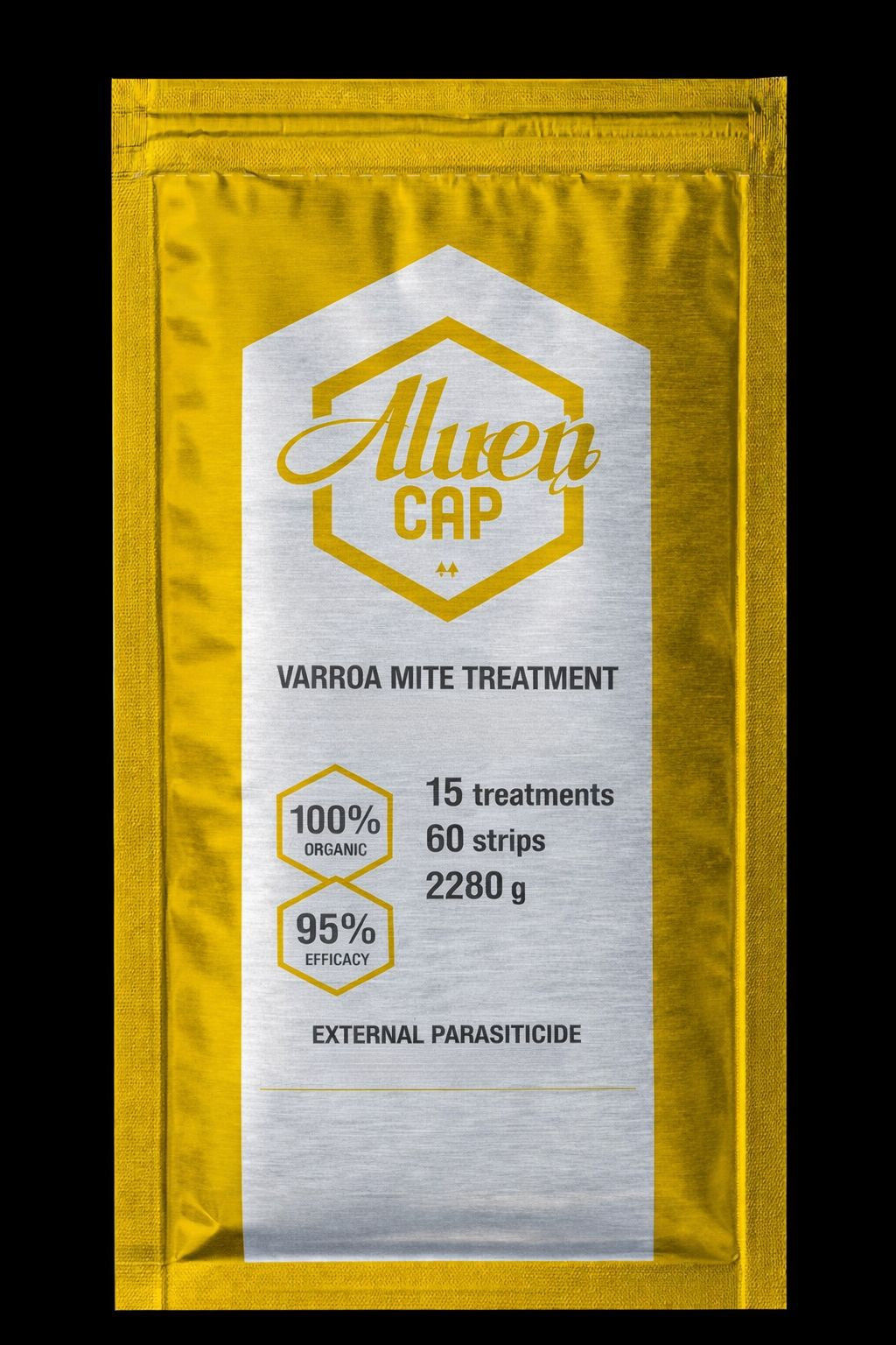 Aluen CAP - Oxalic Acid Strips - SINGLE PACK Treats 15 hives