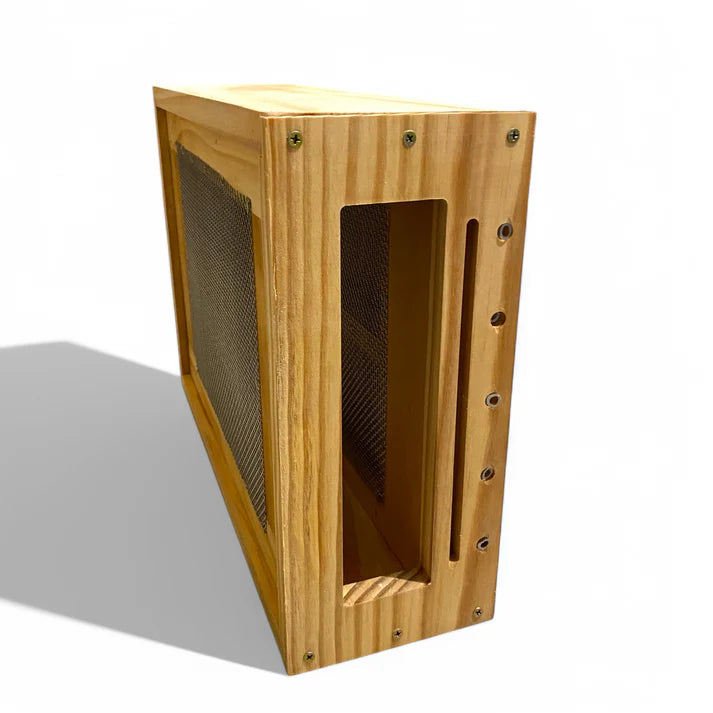 Wooden Pollen Trap (Wax Dipped) American Style