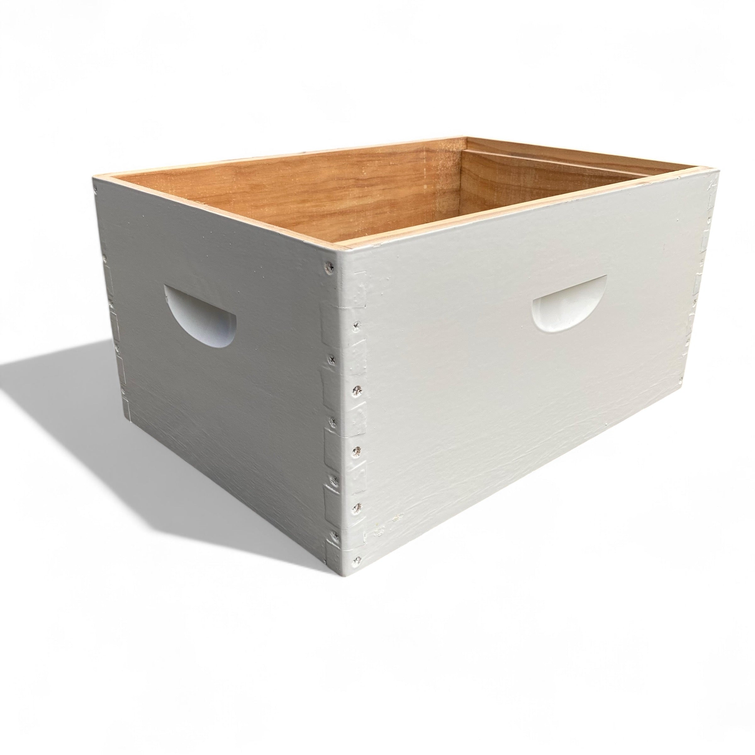 Full Depth Premium Assembled Super (Wax Dipped & Painted)