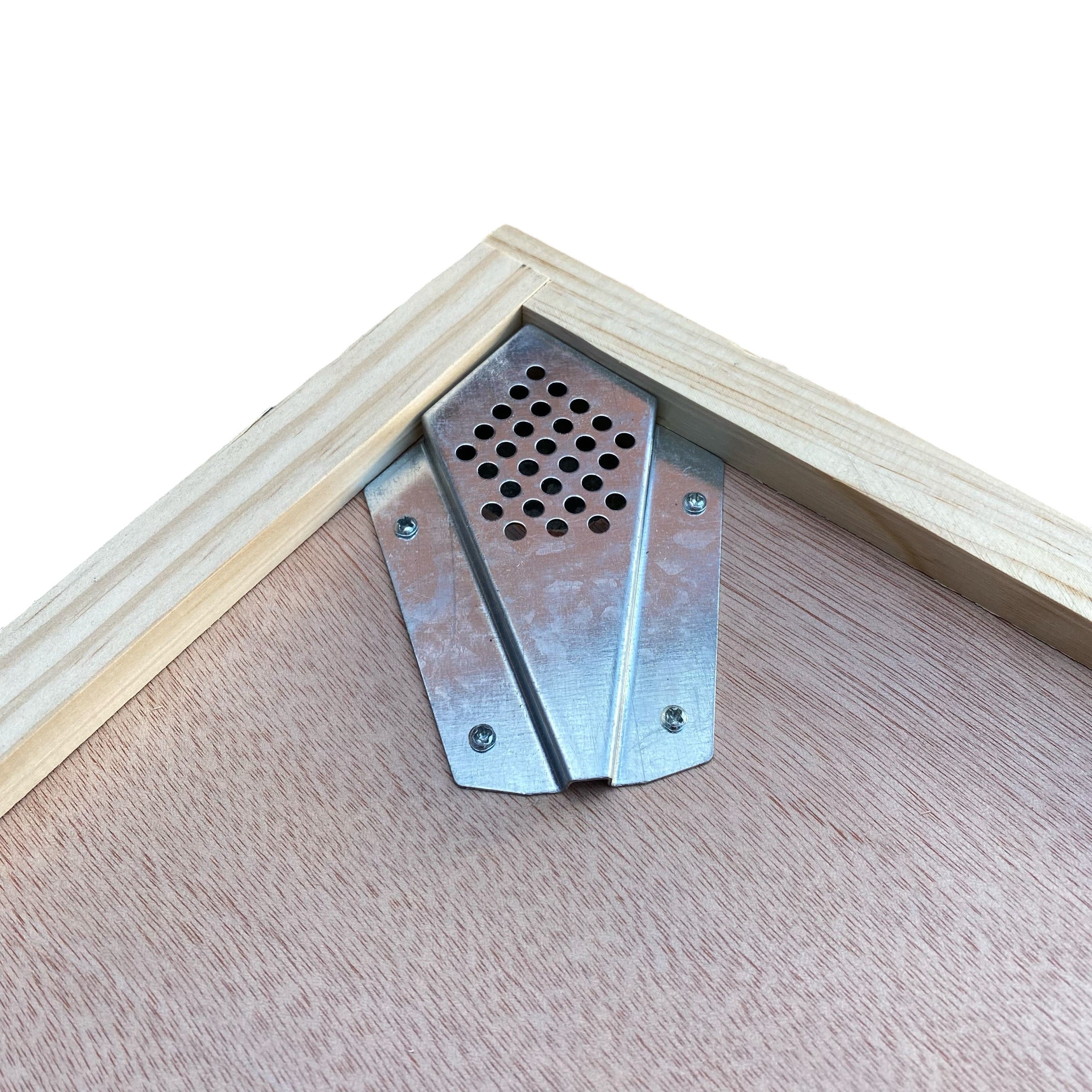 Bee Escape Board - 10 Frame, Waxed & Painted White