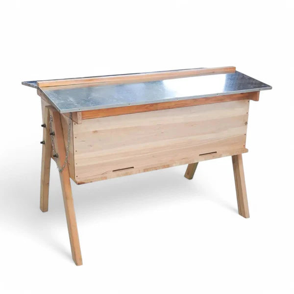 Full Depth Premium Unassembled Long Langstroth Beehive - 30 Frame