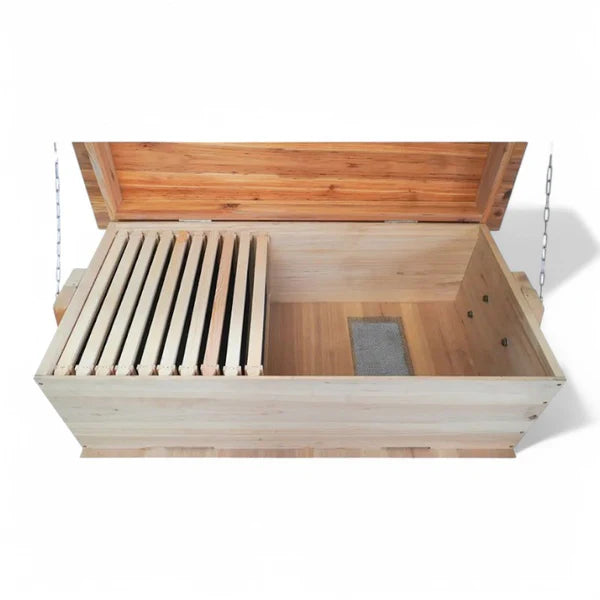 Full Depth Premium Unassembled Long Langstroth Beehive - 30 Frame