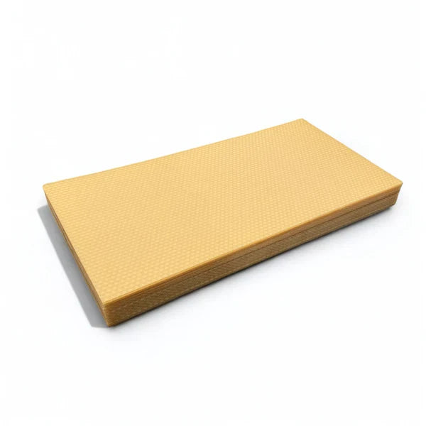 10kg Full Depth Drone Cell Beeswax Foundation Sheet