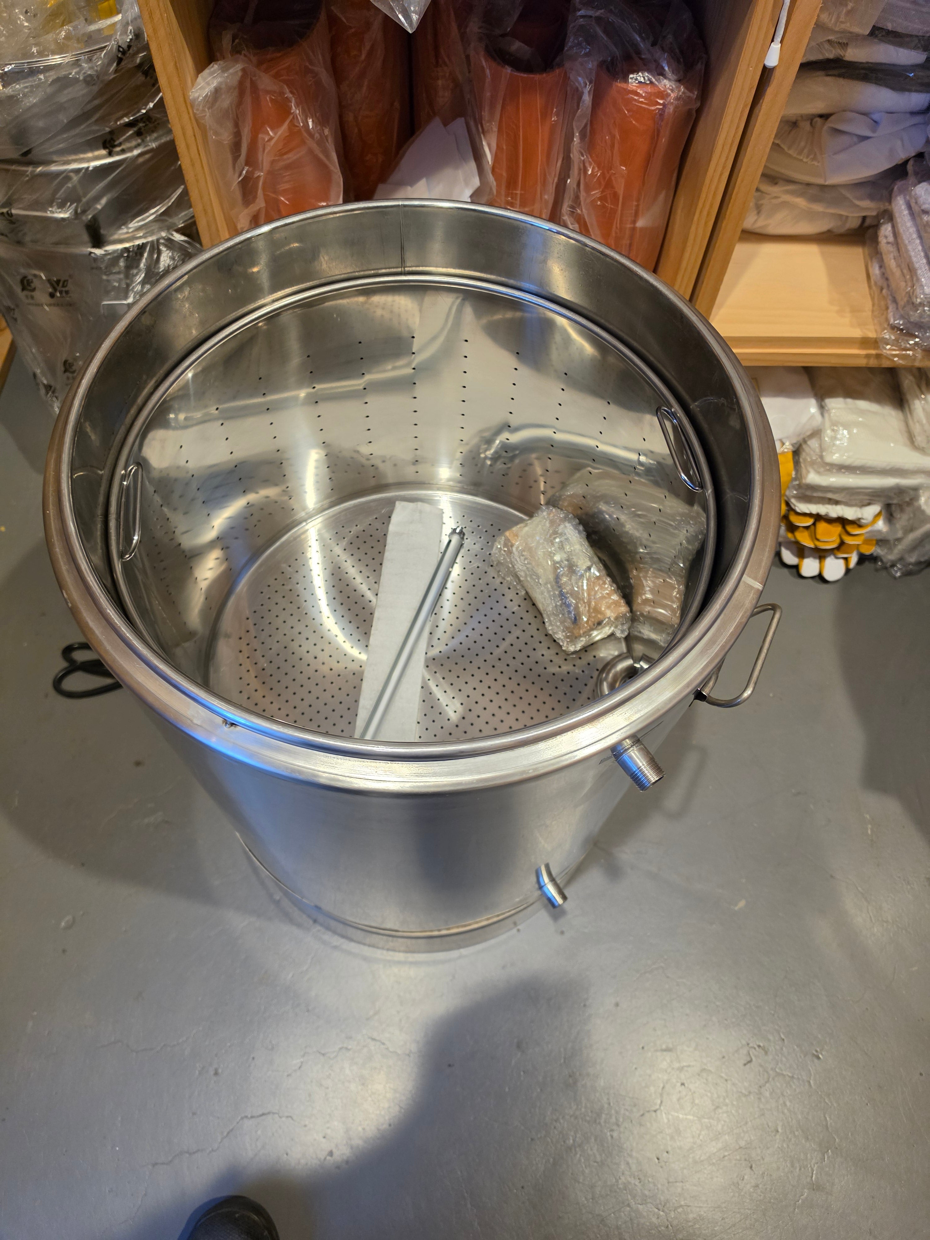 Wax Melter Double Boiler Heating Tank 70L
