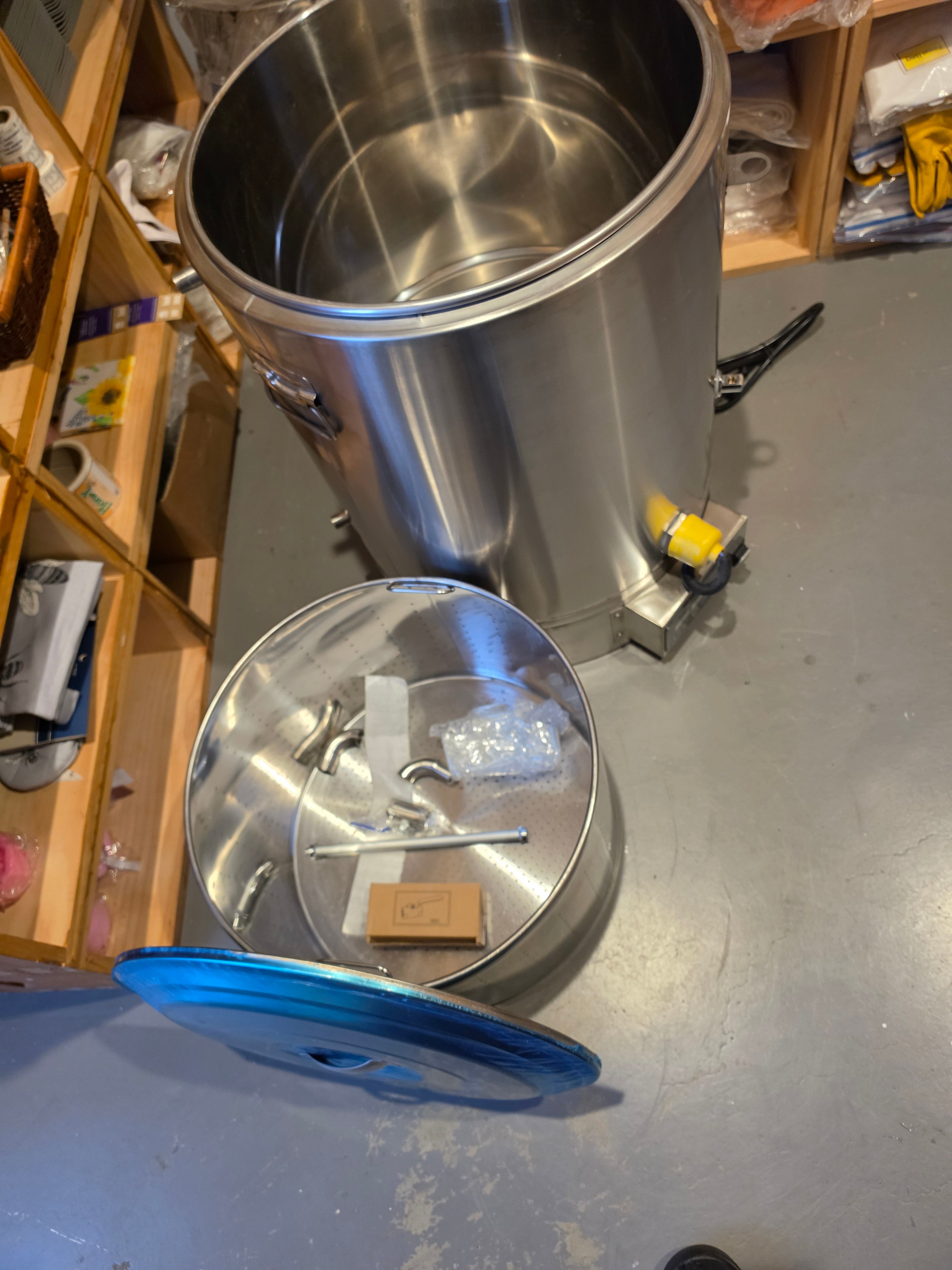 Wax Melter Double Boiler Heating Tank 70L