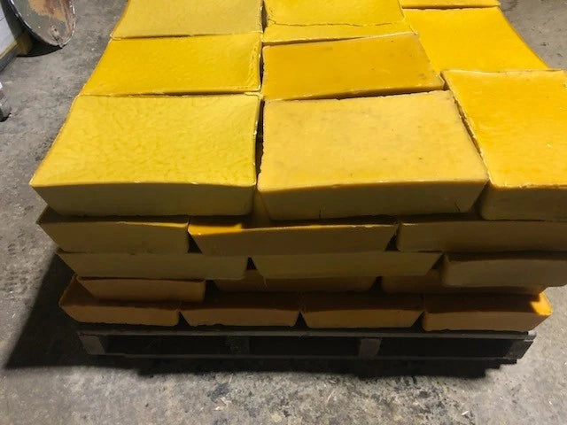 Pure Australian Beeswax Block - 7.5kg