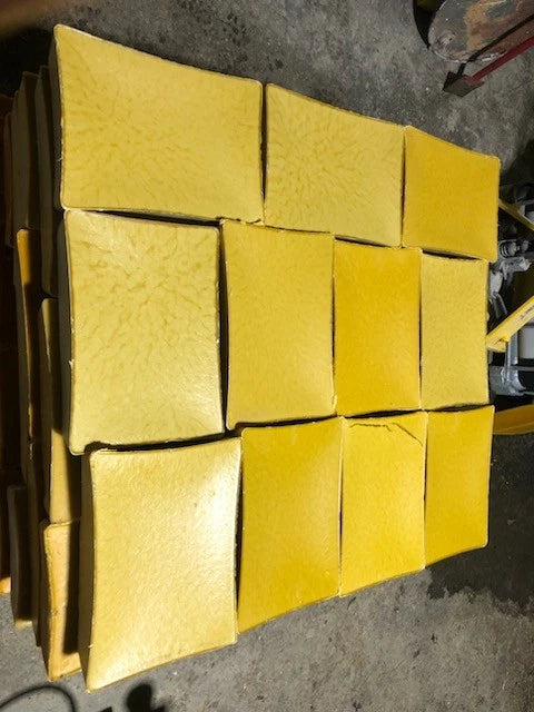 Pure Australian Beeswax Block - 7.5kg