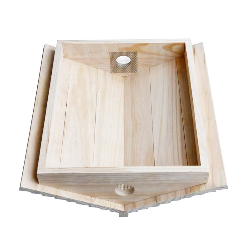 Gabled Roof Beehive Lid - Unassembled