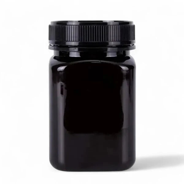 360mL Amber Plastic Honey Jar