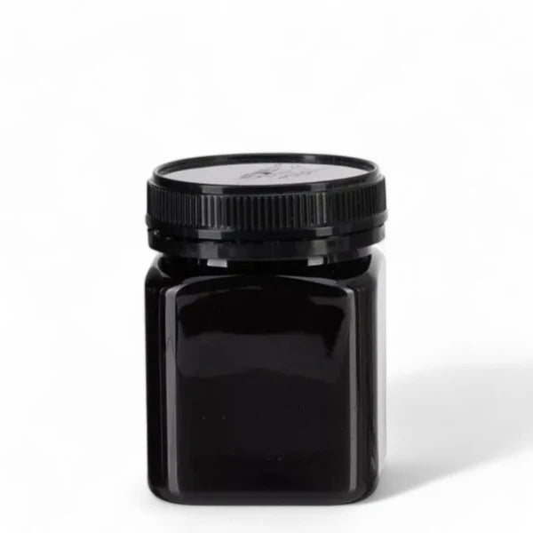 200mL Amber Plastic Honey Jar