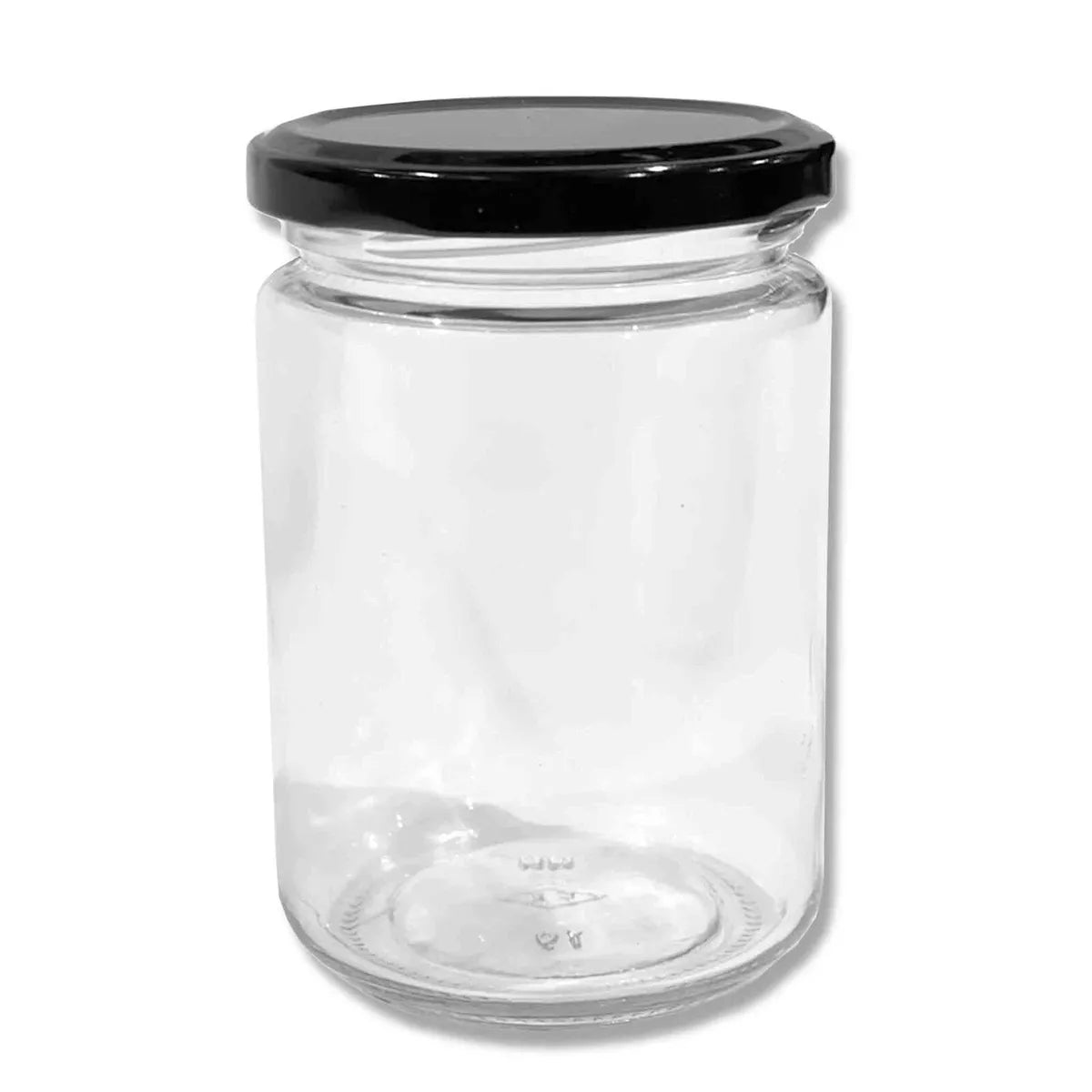 375mL Glass Honey Jar - fits 500g honey - 20 Pack