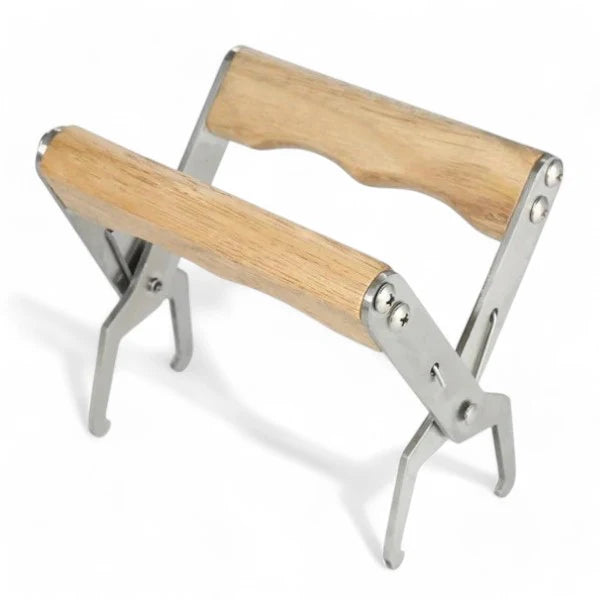 Frame Grip with Wooden Handles