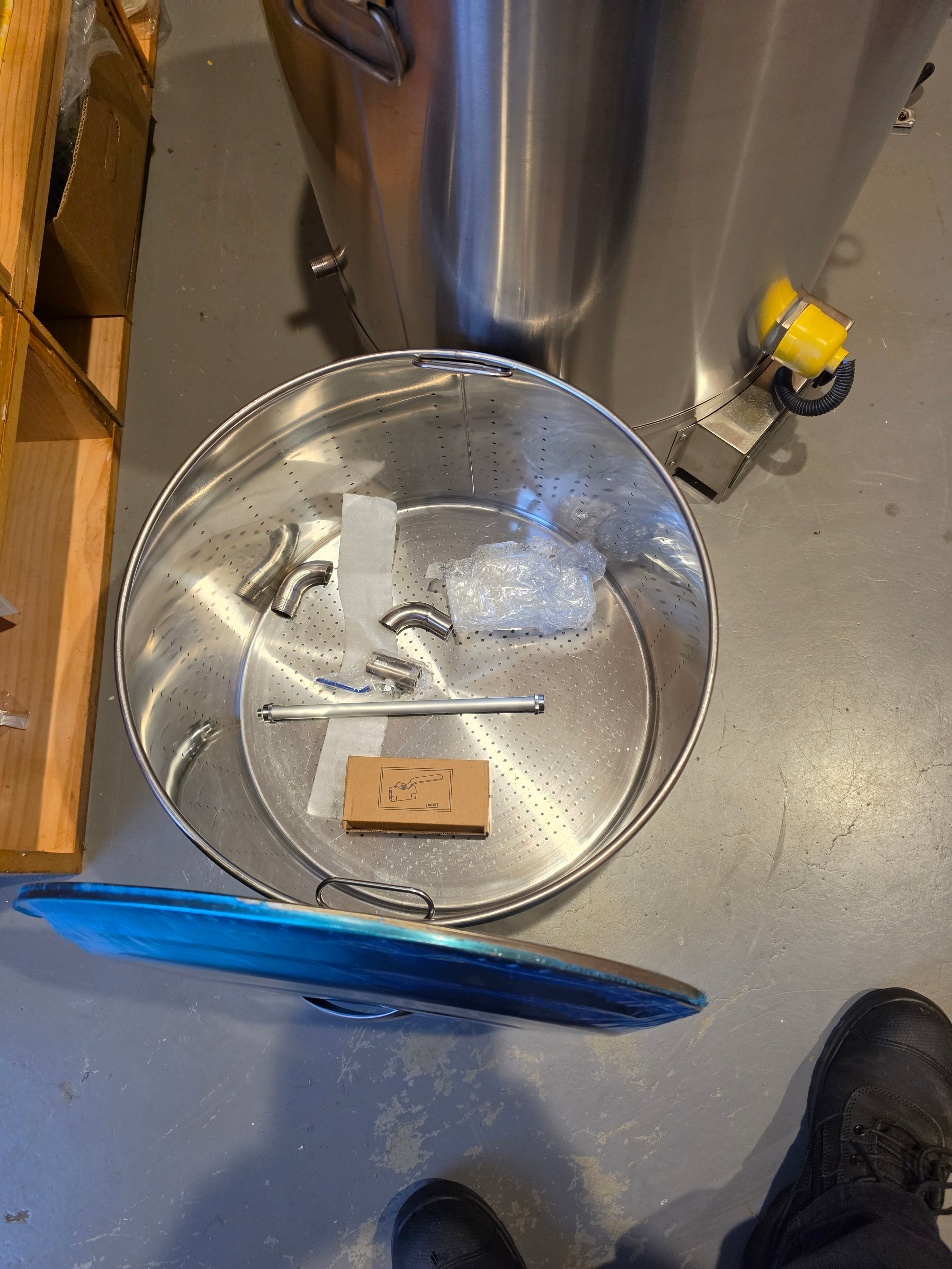 Wax Melter Double Boiler Heating Tank 70L