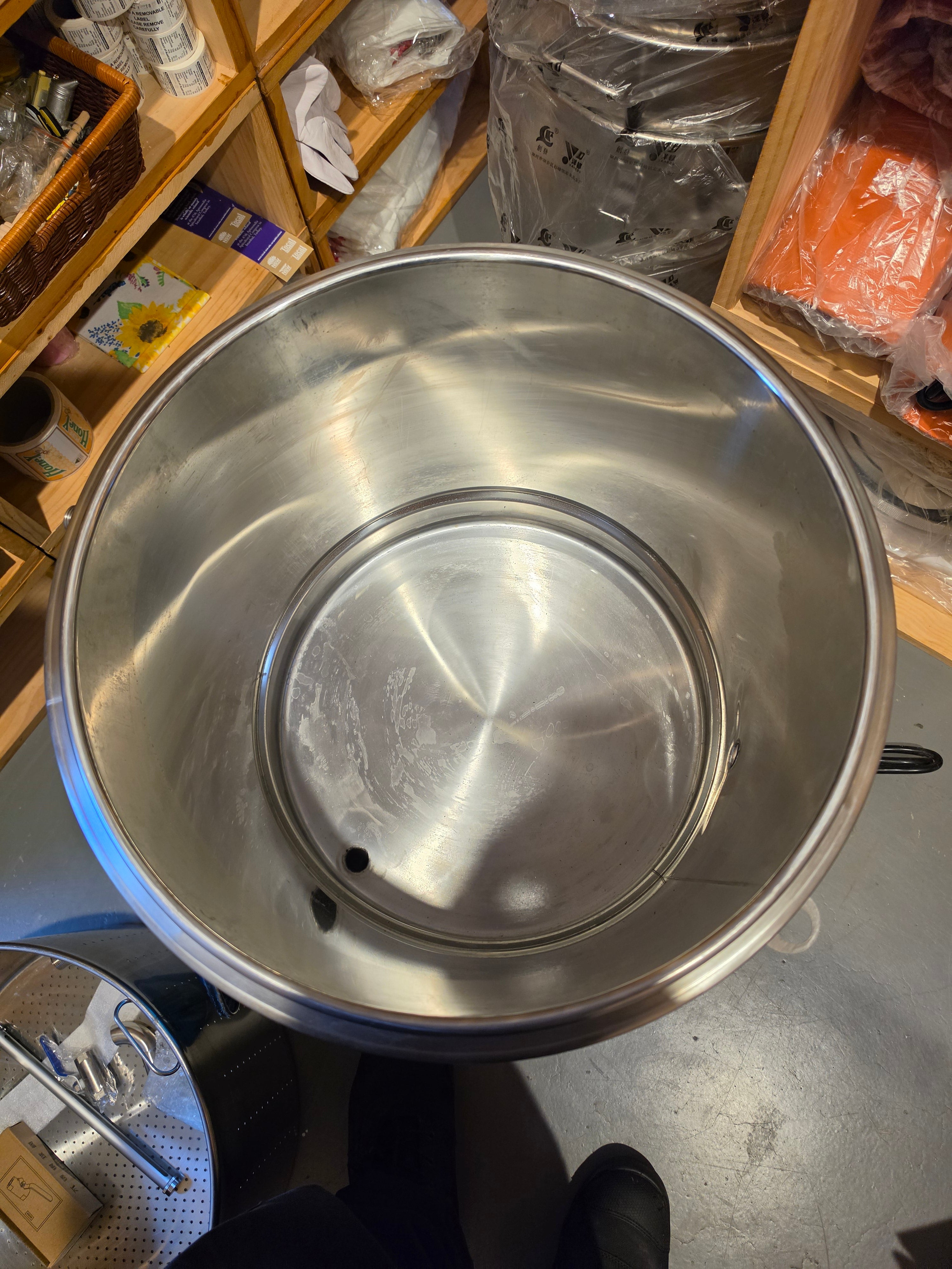 Wax Melter Double Boiler Heating Tank 70L