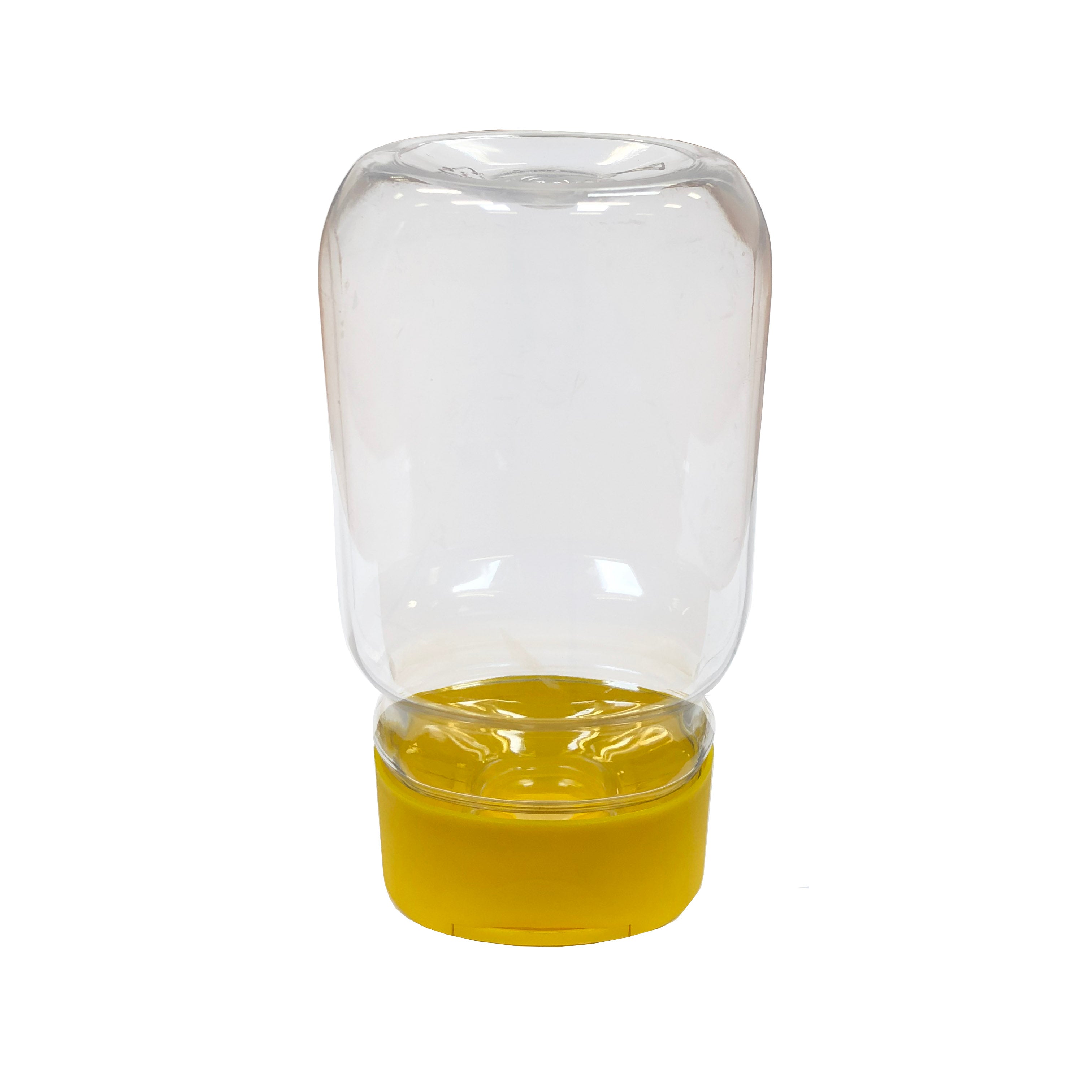 360mL Plastic Upside-Down Squeeze Honey Bottle - fits 500g honey